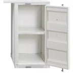 Bureau Cargo 47" Blanc - Acme Furniture : Structure en métal en L, Aucun assemblage requis, Tiroir polyvalent