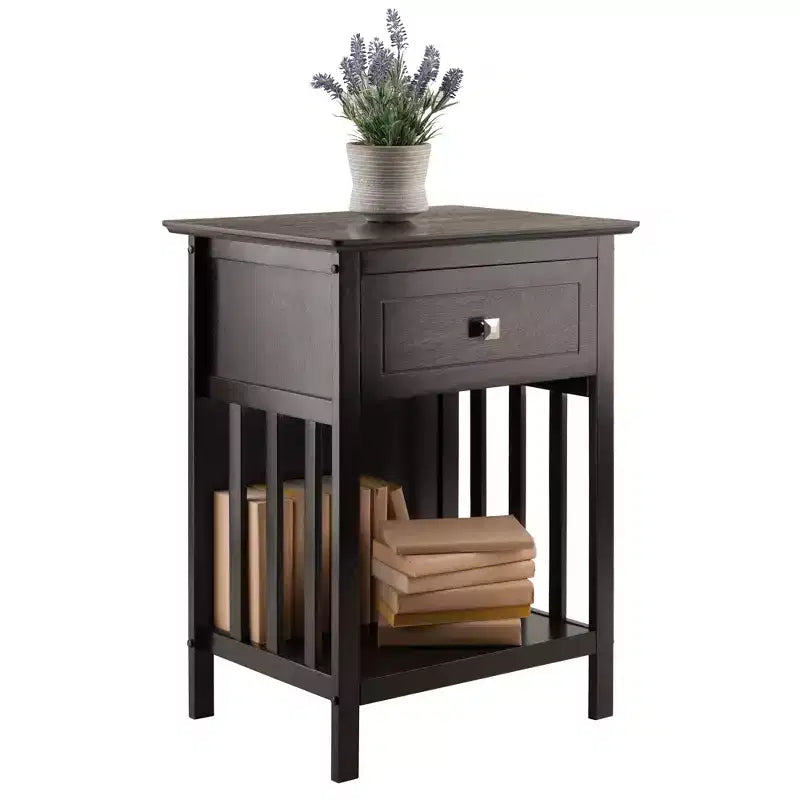 Table d'appoint Marcel, finition café - Winsome