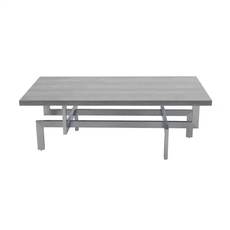 Table basse Illusion Wood grise - Armen Living