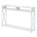 Console de luxe Tucson avec étagère - Breighton Home