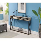 Console de luxe Tucson avec étagère - Breighton Home