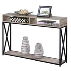 Console de luxe Tucson avec étagère - Breighton Home
