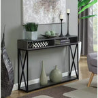 Console de luxe Tucson avec étagère - Breighton Home