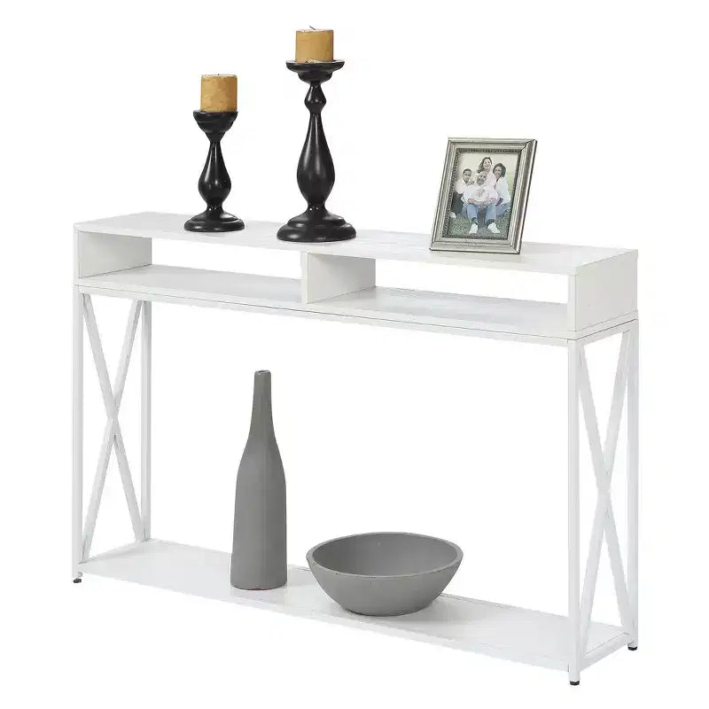 Console de luxe Tucson avec étagère - Breighton Home
