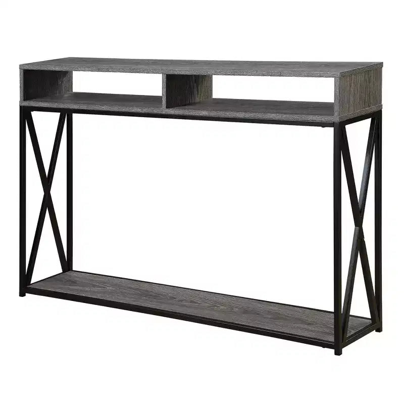 Console de luxe Tucson avec étagère - Breighton Home