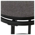 Tabouret de bar à hauteur de comptoir en métal Tristan - HomePop