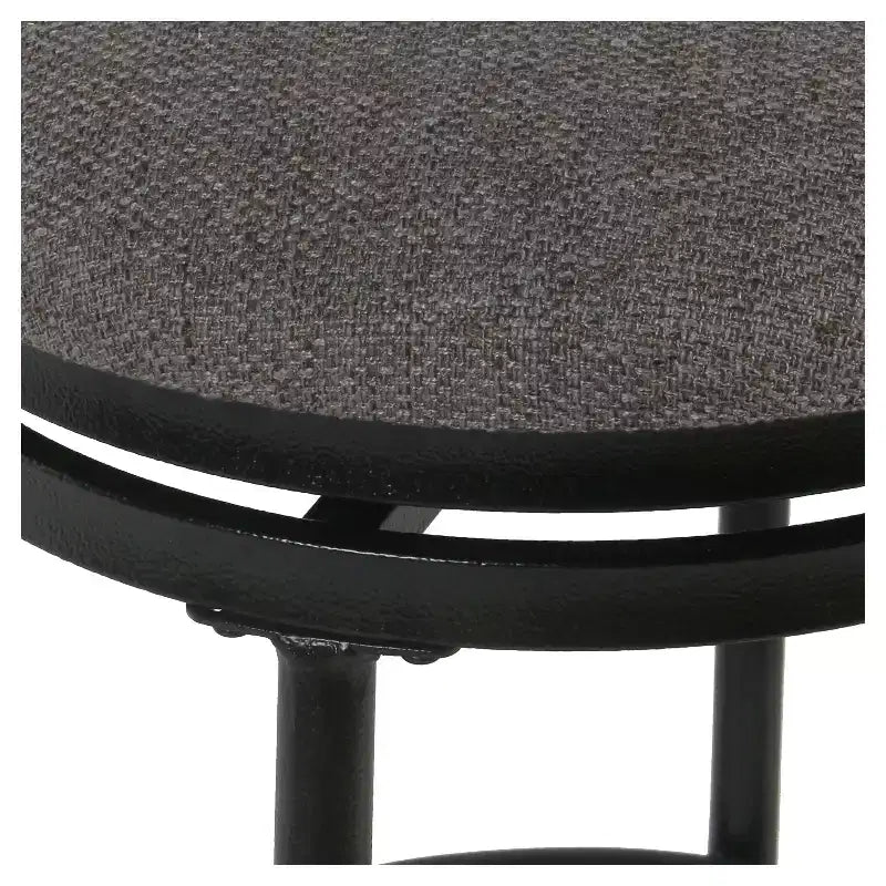 Tabouret de bar à hauteur de comptoir en métal Tristan - HomePop