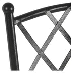 Tabouret de bar à hauteur de comptoir en métal Tristan - HomePop