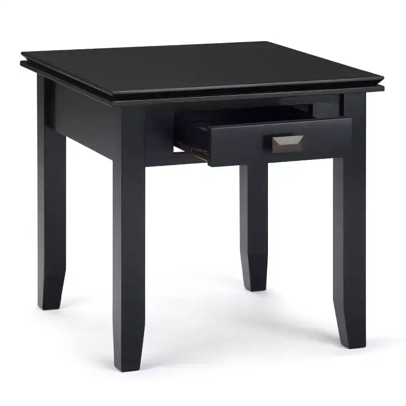 Table d'appoint en bois massif Stratford - Wyndenhall