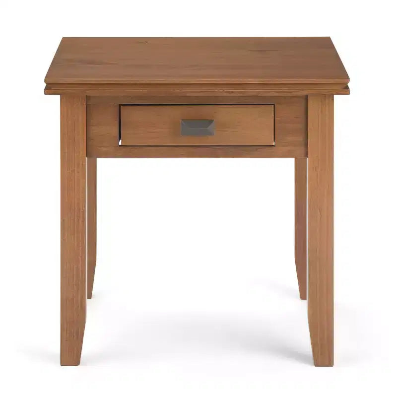 Table d'appoint en bois massif Stratford - Wyndenhall