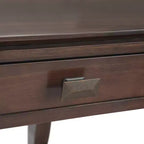 Table d'appoint en bois massif Stratford - Wyndenhall