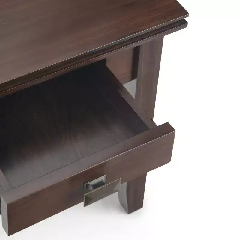 Table d'appoint en bois massif Stratford - Wyndenhall