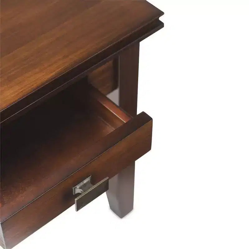 Table d'appoint en bois massif Stratford - Wyndenhall