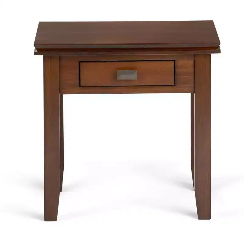 Table d'appoint en bois massif Stratford - Wyndenhall