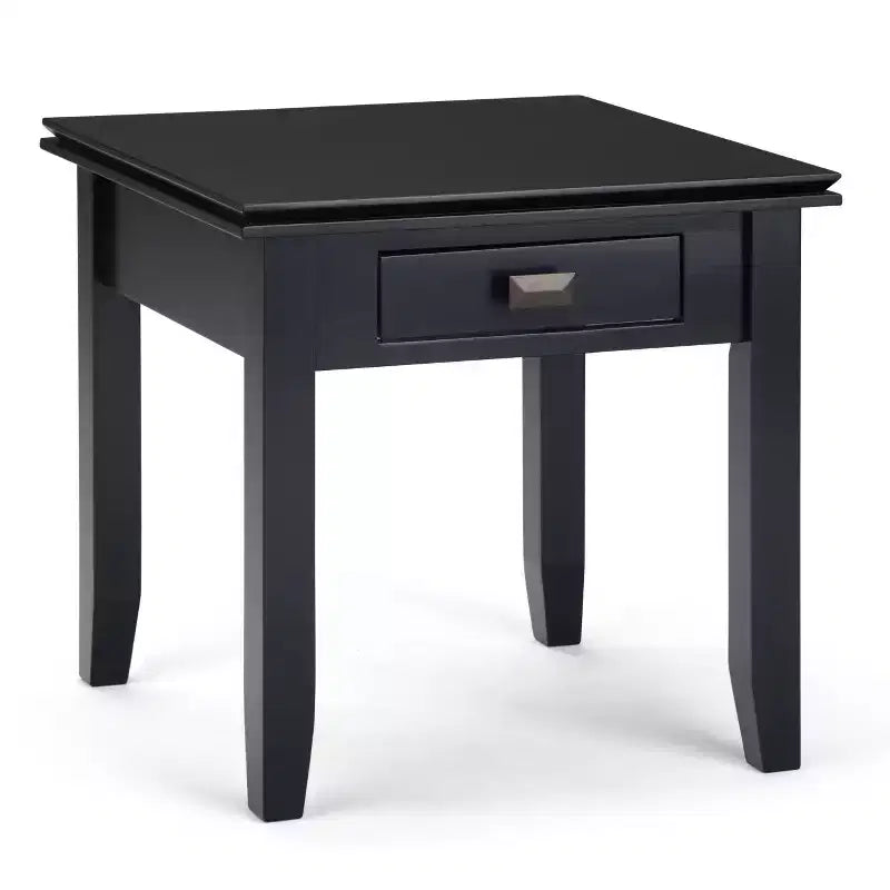 Table d'appoint en bois massif Stratford - Wyndenhall