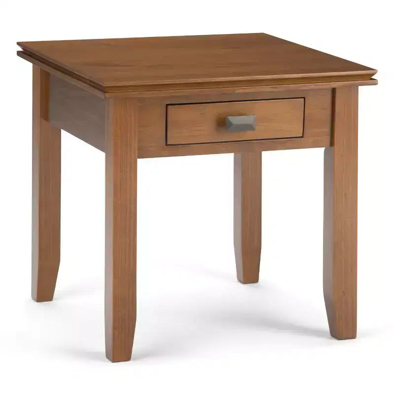 Table d'appoint en bois massif Stratford - Wyndenhall