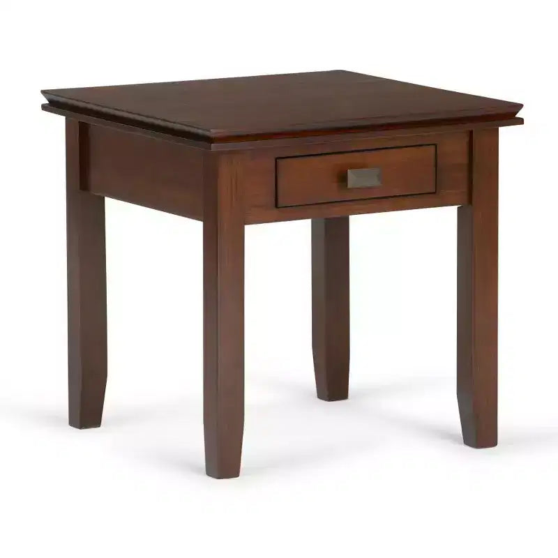Table d'appoint en bois massif Stratford - Wyndenhall