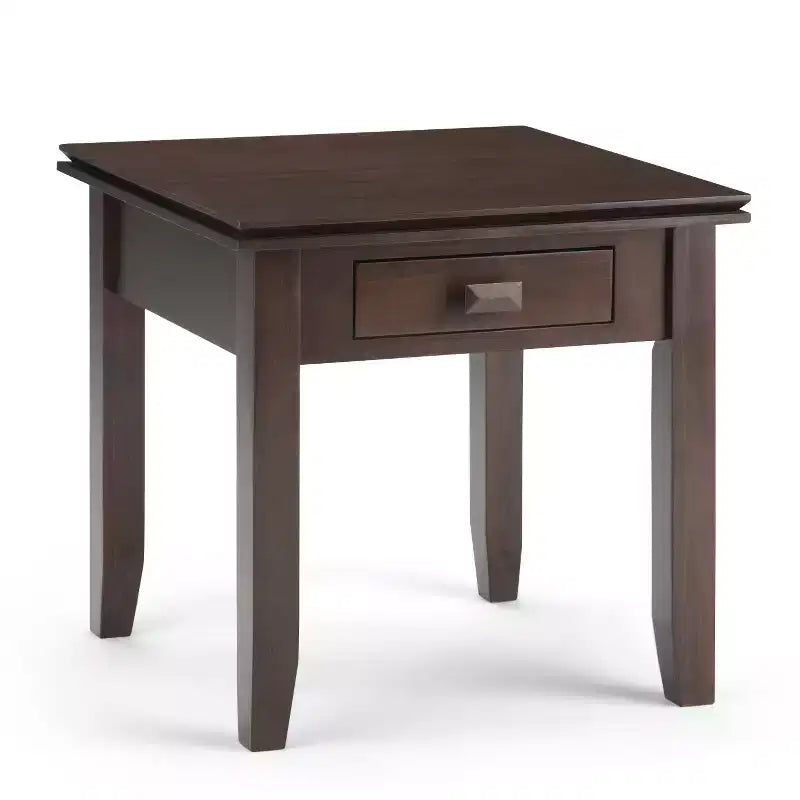 Table d'appoint en bois massif Stratford - Wyndenhall