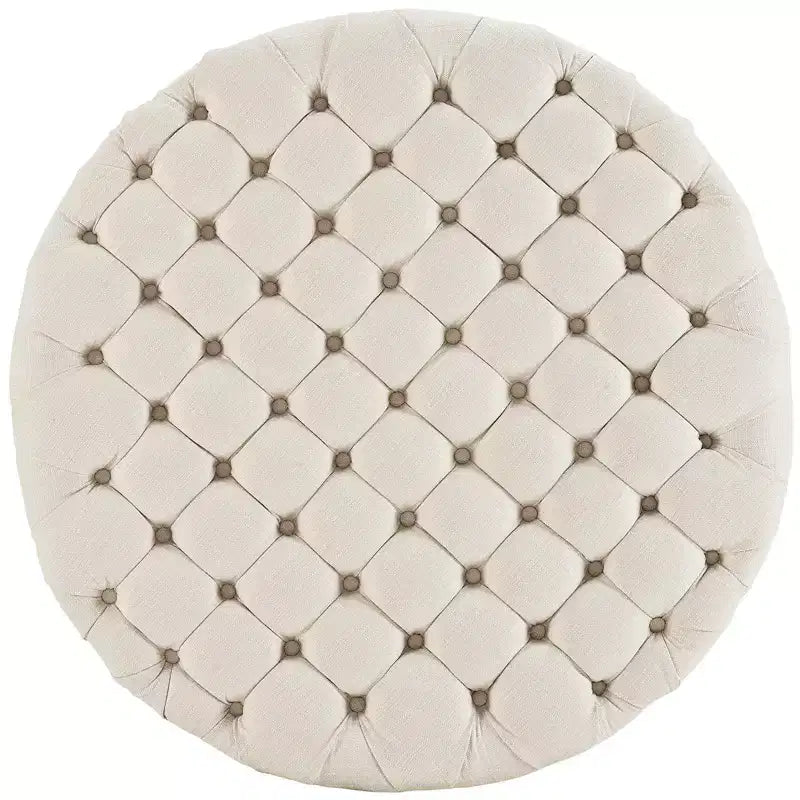 Amour Ottoman rembourré en tissu - Modway