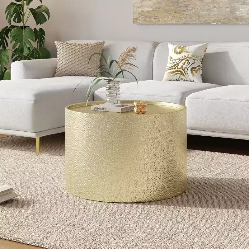 Table basse ronde moderne Braeburn - Christopher Knight Home