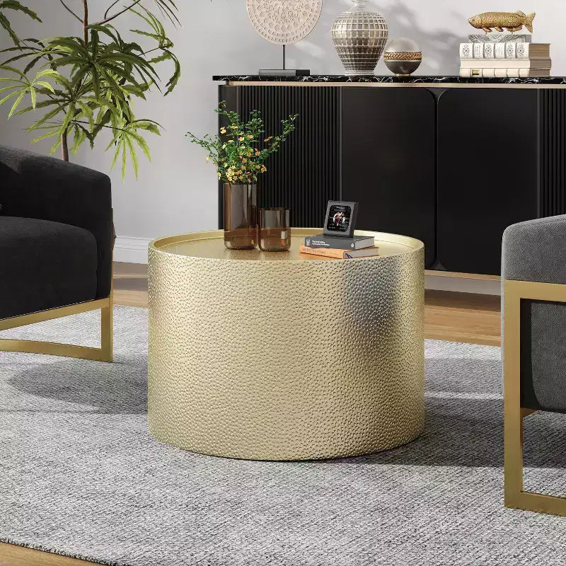 Table basse ronde moderne Braeburn - Christopher Knight Home