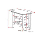 Table d'appoint étroite Normandy 14 - Wyndenhall
