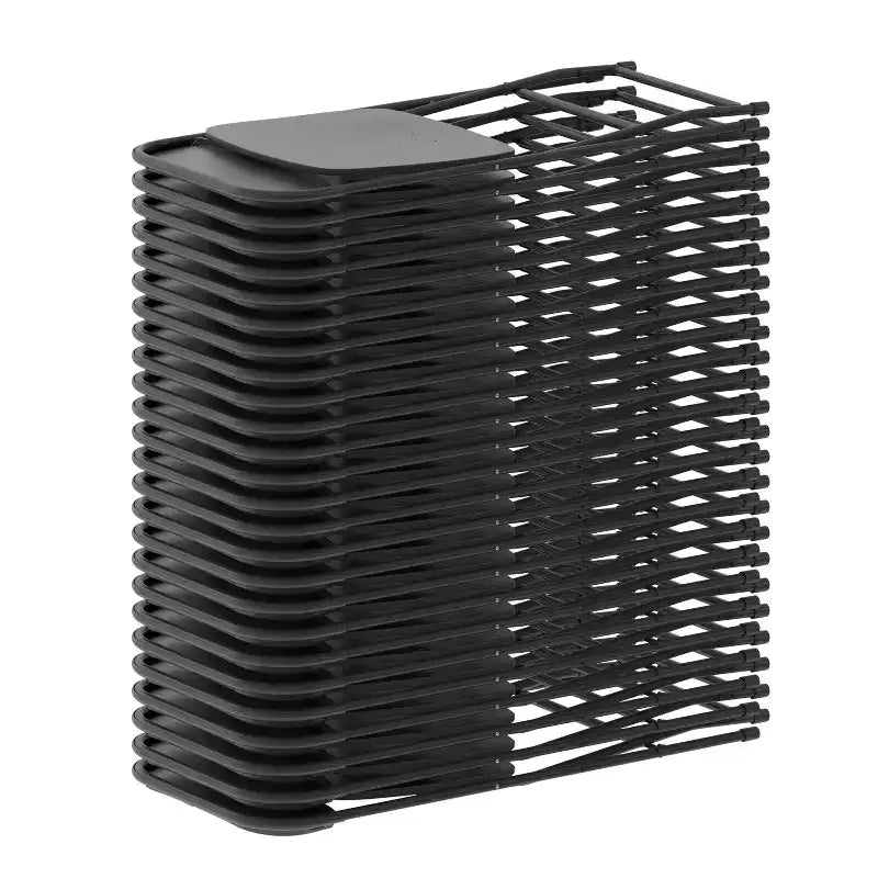 Flash Furniture Chaise Pliante en Plastique Série Hercules - Lot de 10 Capacité de Poids 295 kg