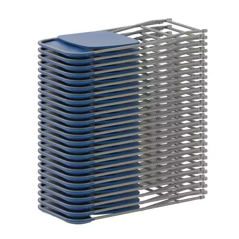 Flash Furniture Chaise Pliante en Plastique Série Hercules - Lot de 10 Capacité de Poids 295 kg