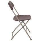 Flash Furniture Chaise Pliante en Plastique Série Hercules - Lot de 10 Capacité de Poids 295 kg