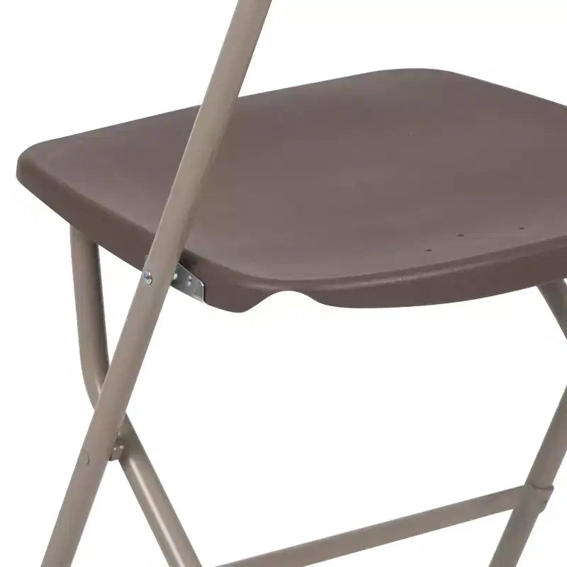 Flash Furniture Chaise Pliante en Plastique Série Hercules - Lot de 10 Capacité de Poids 295 kg