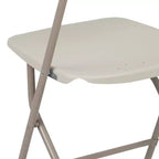 Flash Furniture Chaise Pliante en Plastique Série Hercules - Lot de 10 Capacité de Poids 295 kg