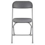 Flash Furniture Chaise Pliante en Plastique Série Hercules - Lot de 10 Capacité de Poids 295 kg