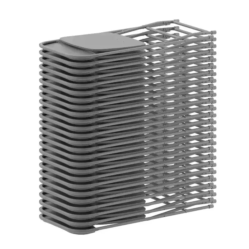 Flash Furniture Chaise Pliante en Plastique Série Hercules - Lot de 10 Capacité de Poids 295 kg