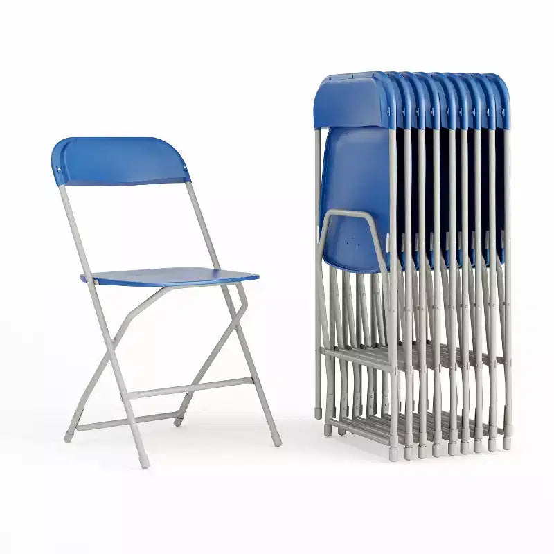Flash Furniture Chaise Pliante en Plastique Série Hercules - Lot de 10 Capacité de Poids 295 kg