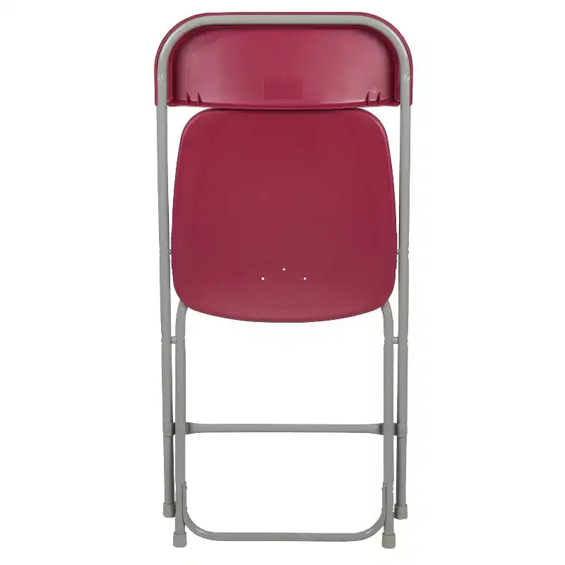 Chaise pliante en plastique de la série Hercules de Flash Furniture – Lot de 2 Capacité de poids de 295 kg