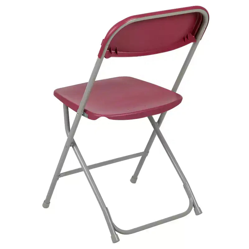 Chaise pliante en plastique de la série Hercules de Flash Furniture – Lot de 2 Capacité de poids de 295 kg