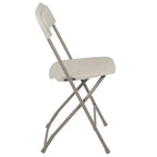 Chaise pliante en plastique de la série Hercules de Flash Furniture – Lot de 2 Capacité de poids de 295 kg