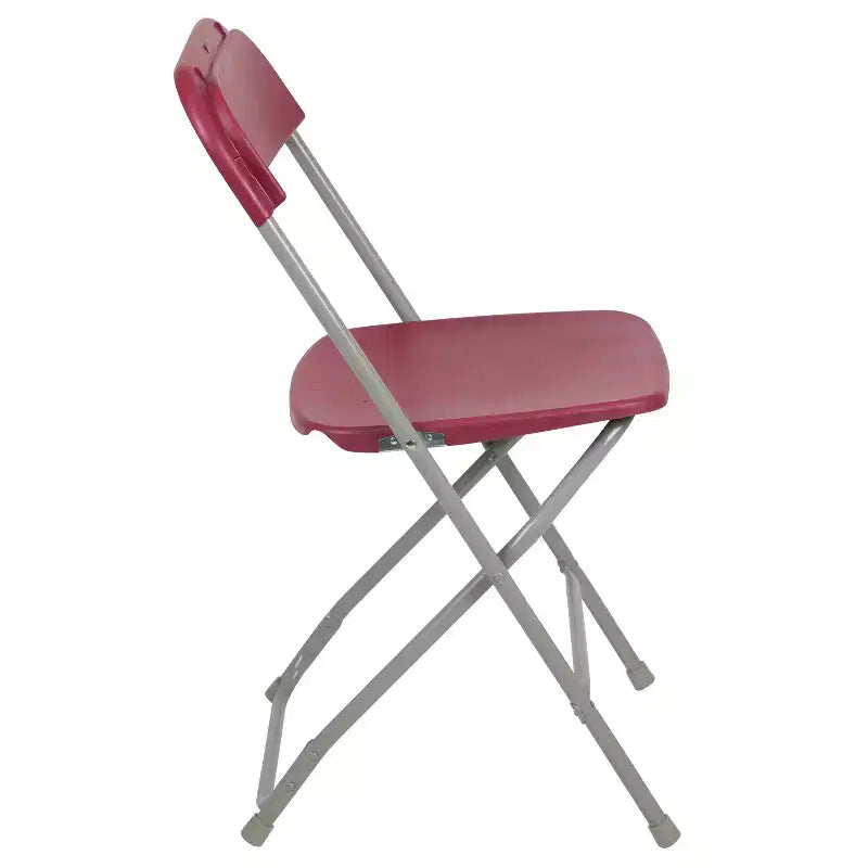 Chaise pliante en plastique de la série Hercules de Flash Furniture – Lot de 2 Capacité de poids de 295 kg