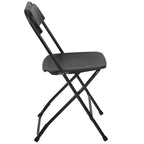 Chaise pliante en plastique de la série Hercules de Flash Furniture – Lot de 2 Capacité de poids de 295 kg