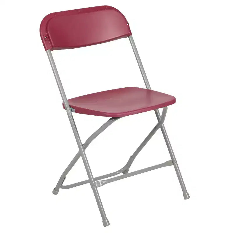 Chaise pliante en plastique de la série Hercules de Flash Furniture – Lot de 2 Capacité de poids de 295 kg