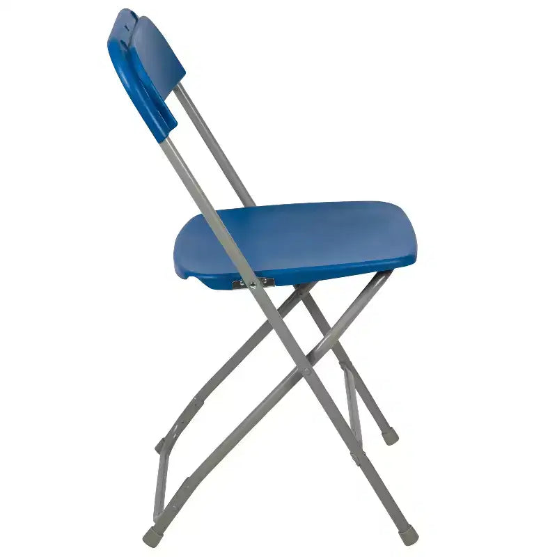 Chaise pliante en plastique de la série Hercules de Flash Furniture – Lot de 2 Capacité de poids de 295 kg