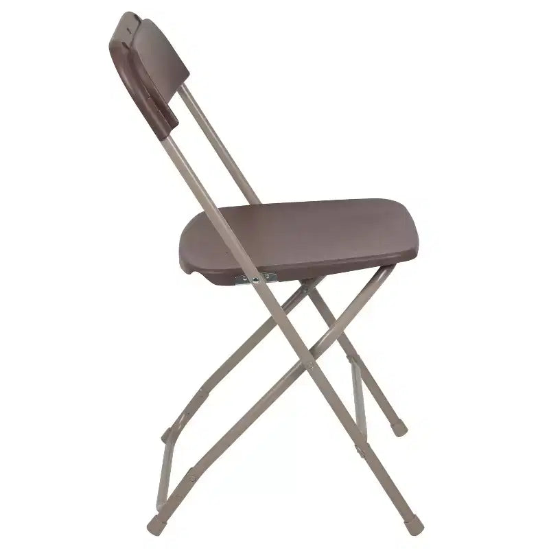 Chaise pliante en plastique de la série Hercules de Flash Furniture – Lot de 2 Capacité de poids de 295 kg