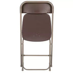 Chaise pliante en plastique de la série Hercules de Flash Furniture – Lot de 2 Capacité de poids de 295 kg