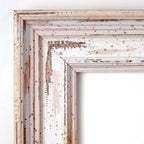 Miroir Mural Encadré Blanc Ancien Alexandria - Amanti Art