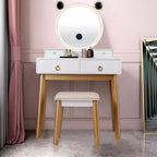 Costway Coiffeuse avec Miroir Tactile Dimmable