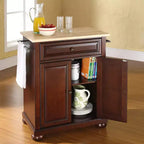 Dessertes de cuisine portables avec dessus en bois Alexandria - Crosley