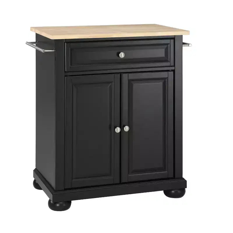 Dessertes de cuisine portables avec dessus en bois Alexandria - Crosley