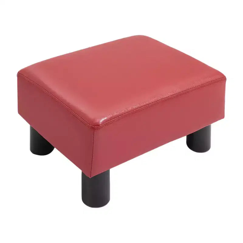 HOMCOM Pouf repose-pieds ottoman en tissu moderne 16 cubes