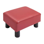 HOMCOM Pouf repose-pieds ottoman en tissu moderne 16 cubes