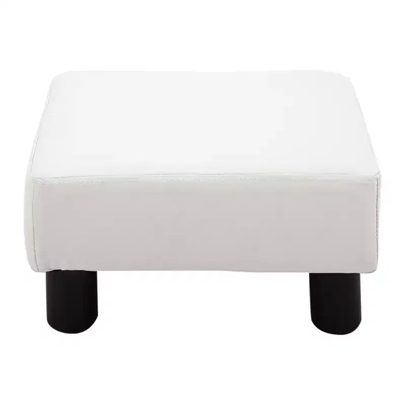 HOMCOM Pouf repose-pieds ottoman en tissu moderne 16 cubes